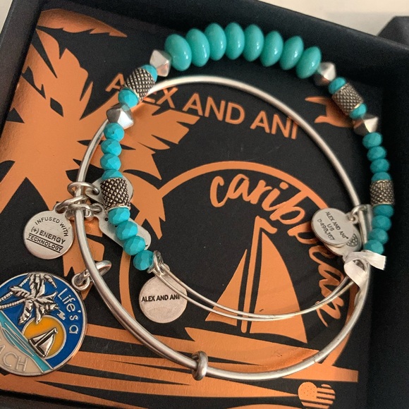 Alex and Ani Limited Edition Vacation Bangle Set